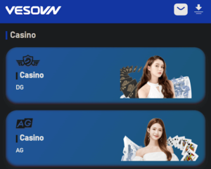 Casino online Vesovn - Sân chơi cá cược đẳng cấp châu Á